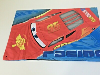  Lightning McQueen Mater and Others Piston Cup Racing Reversible Std Pillowcase