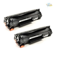 2PK CE285A 85A Black Toner Cartridge for HP LaserJet P1102W