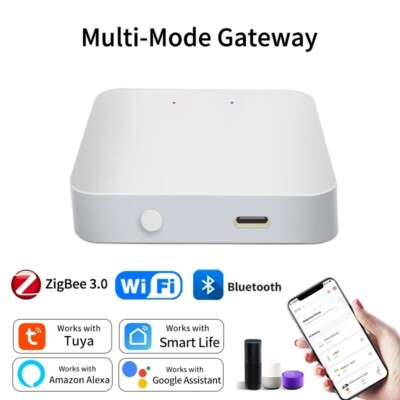 Tuya Smart Multi Mode Gateway, ZigBee, WLAN, Hub Bluetooth, USB Typ C