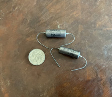 K40Y-9 .015uf  .033uf Russian Capacitor Set -New Old Stock -Paper In Oil