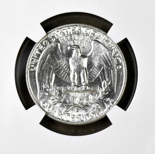 1955-D  Washington Quarter   NGC  MS65