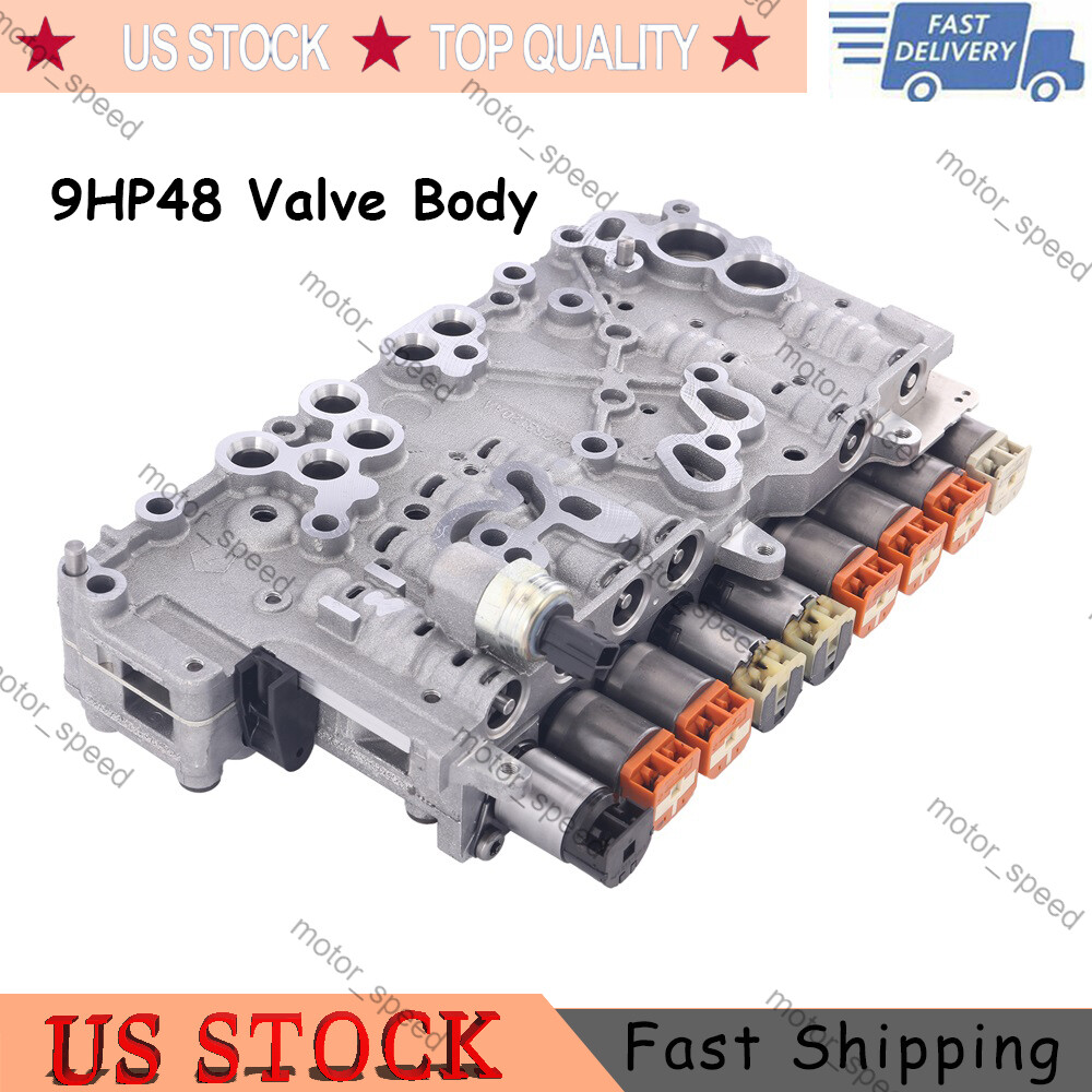 9HP48 948TE Transmission Valve Body 9 Solenoids For 2014-2016 2017
