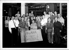 1959 Employee Retirement Machine Metal Shop Tradesmen Giddings Lewis G&L Photo