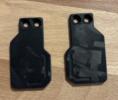 Sim Racing Wheel Custom Clutch Paddle Shifter in Chopped Carbon  