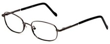 Reptile Skink Designer Reading Glasses in Gunmetal ; 2.00