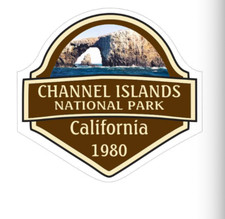 3" channel islands national park california 1980 bumper sticker decal usa made