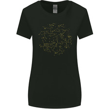 Image of North Constellations Stars Space Womens Wider Cut T-Shirt