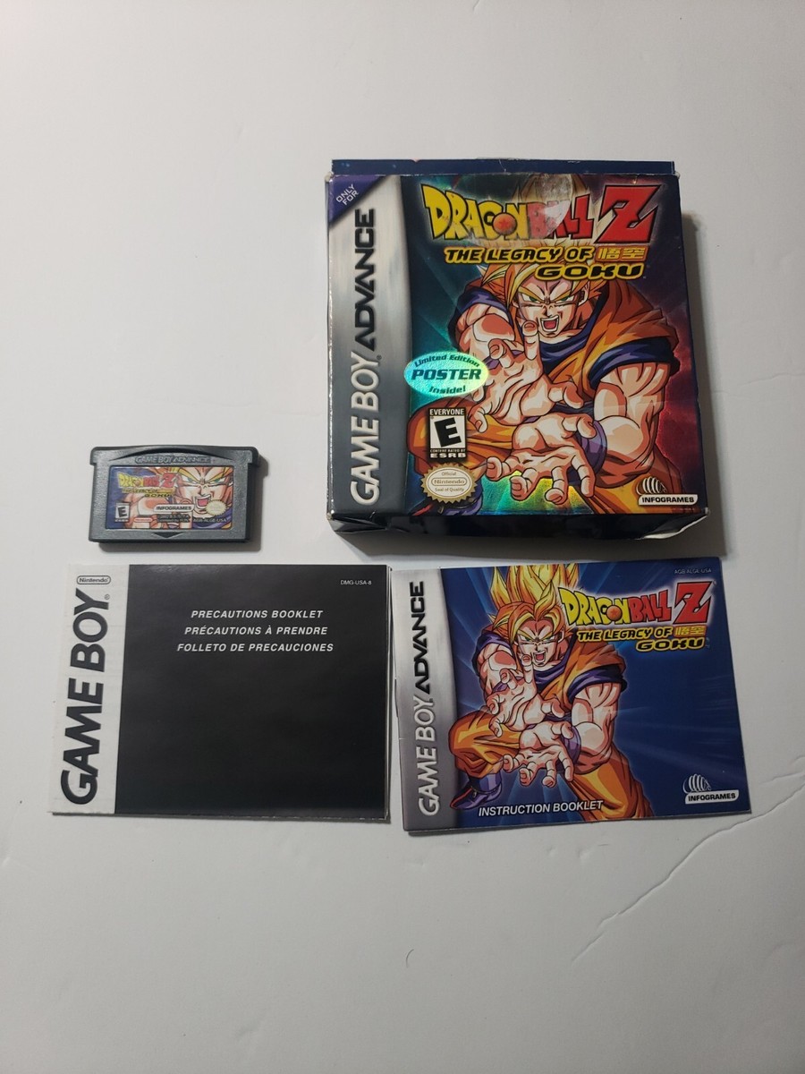 Dragon Ball Z: The Legacy of Goku (Game Boy Advance) GBA Complete 