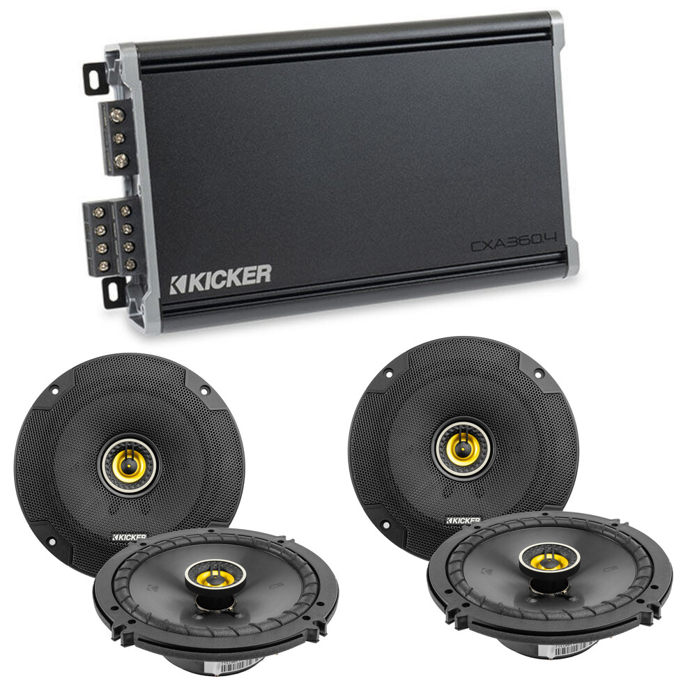Kicker CX3604 4-канальный усилитель RMS мощностью 360 Вт 4 65 коаксиальных динамика 53290₽