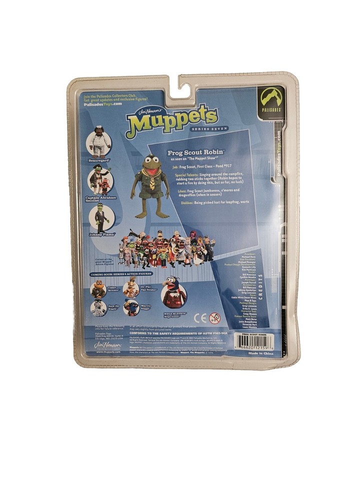 Jim Henson's Muppets Series Seven Frog Scout Robin. New. eBay