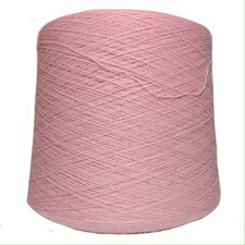 Alpaca Yarn on Cone - Baby Pink - Lace Weight - 1KG