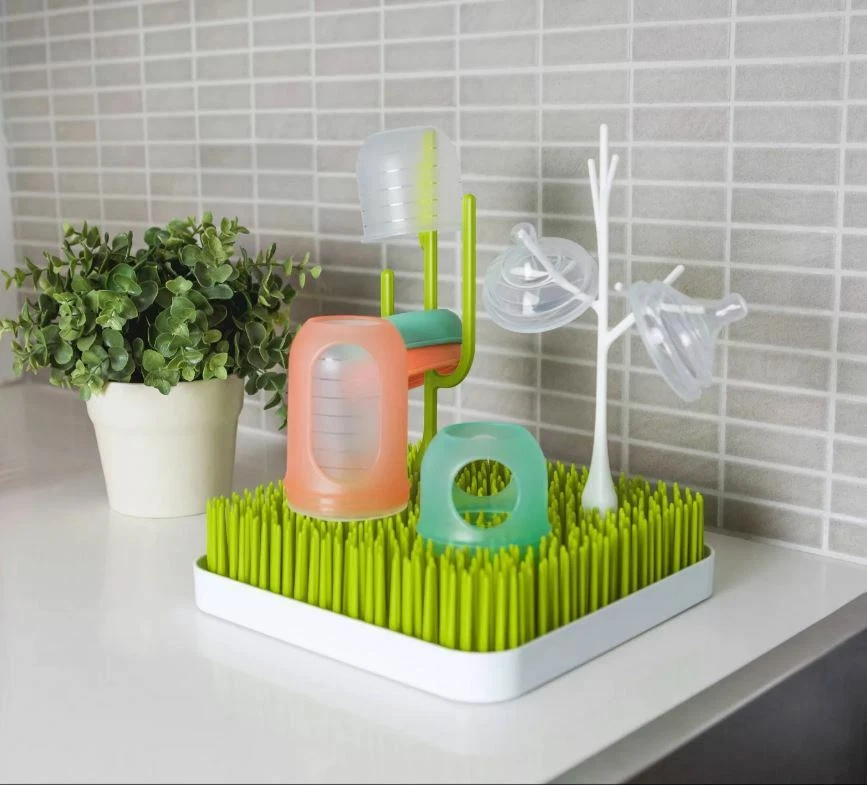 Boon Grass Countertop Drying Rack, Green