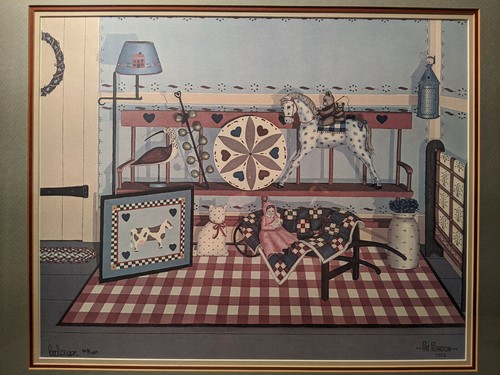 Pat Pearson "Something Old Something New" Signed Limitd Edition Framed Print - Picture 2 of 12