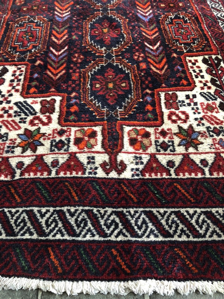 PERSAIN CARPET RUG Oriental living Room Vintage 177cm x 95cm eBay