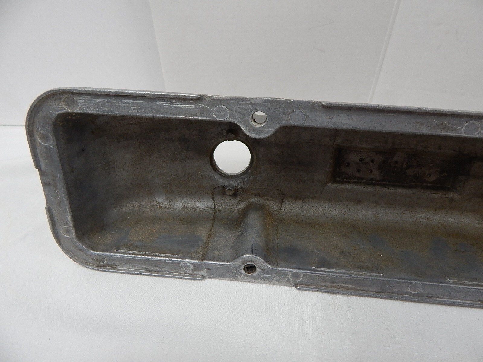 Vtg Aluminum Valve Cover Set Ansen Weiand Edelbrock SBC Small Block Chevy 327 eBay