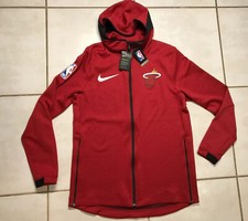NWT NIKE THERMA FLEX Miami Heat NBA Hoodie Jacket  Men's XL