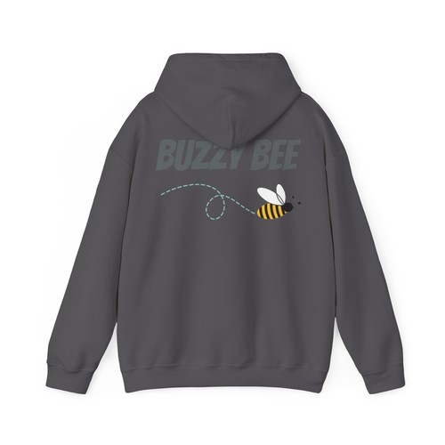 Buzzy Bee and The Queen Unisex Heavy Blend™ Hooded Sweatshirt - Picture 4 of 29