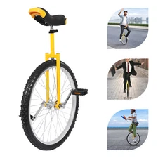 24-Inch Unicycle for Fitness, Balance, and Fun Riding Adventure