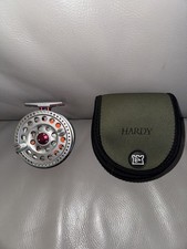 hardy Angel 2 TE Trout Fly Fishing reel 4/5 With hardy Neoprene Pouch