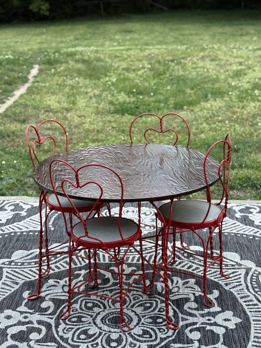 Vinyl Antique Antique Dining Sets for sale | eBay