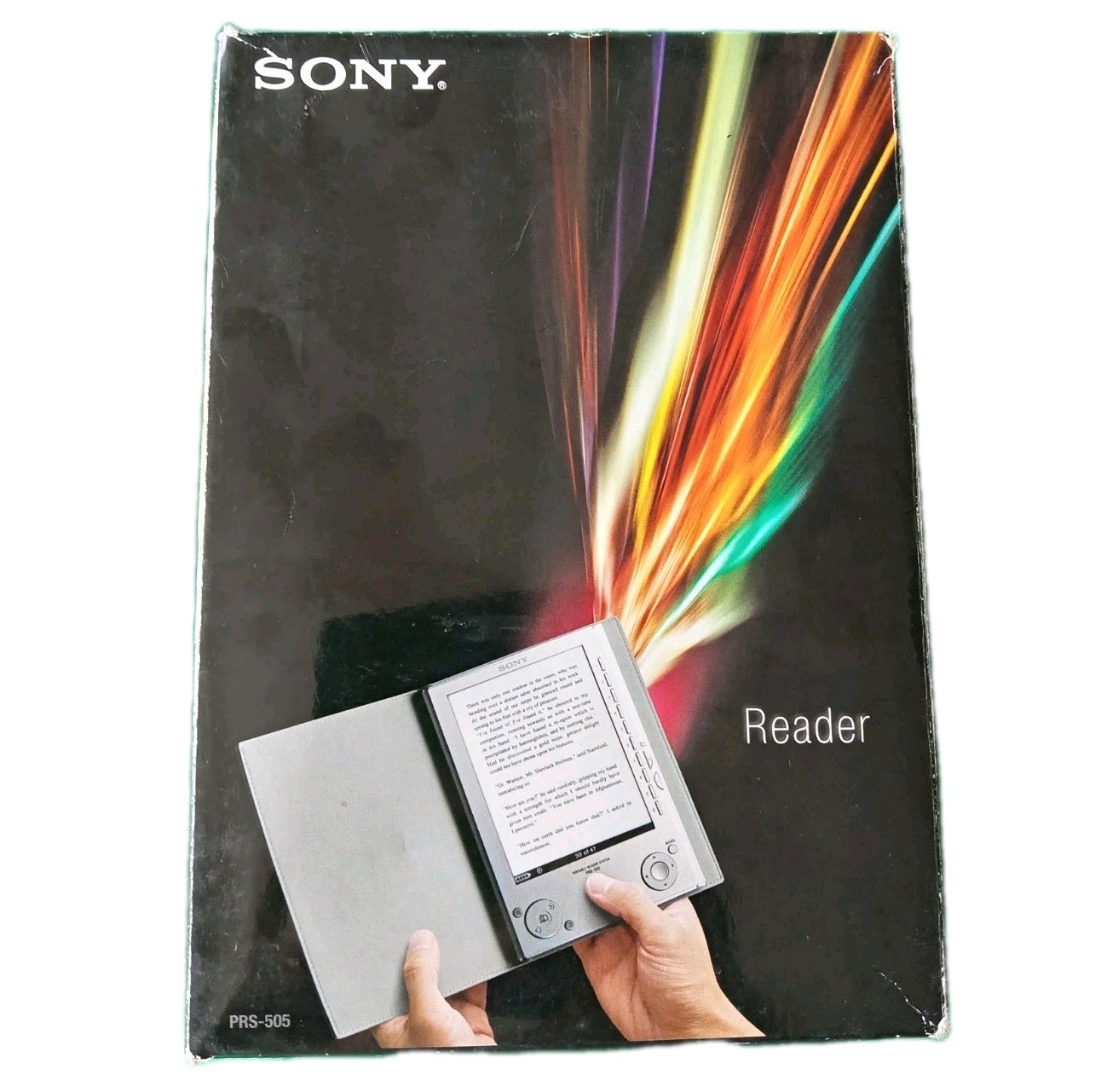 SONY PRS-505 e-Reader  Product Original Box  Only
