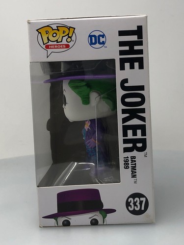 Funko POP! Heroes DC Comics The Joker Batman 1989 #337 Vinyl Figure DAMAGED - Picture 4 of 14