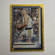 2025 Panini Donruss - #157 Chris Mullin Gold Auto 10/10 San Francisco