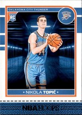 2024-25 Panini Nikola Topic Oklahoma City Thunder #242 (RC)