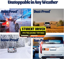 3pcs New Driver Magnet for Car, Funny Student Driver Magnet Please Be Patient...