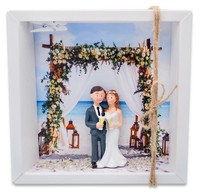 Geldgeschenk Strandhochzeit Hochzeit Geschenk Strandbogen Reise Flitterwochen