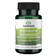 Swanson Berberine Advanced Enhanced Absorption - Featuring Berbevis