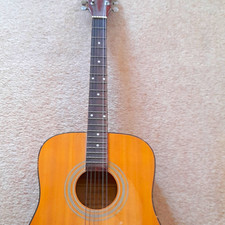 Excalibur FW 300 Hand Crafted Dreadnought Acoustic Guitar 6-String RH Brown