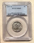 1937-S Buffalo Nickel PCGS MS65 Old Holder