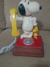 1976 Western Electric Snoopy and Woodstock Rotary Telephone VINTAGE Working 