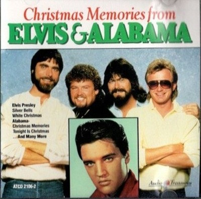 Christmas Memories From Elvis & Alabama, ATCD-2106-2, ( CD - 1991 )  236,