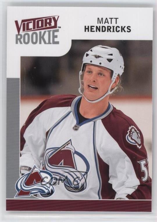 2009-10 Upper Deck Victory Finnish Rookie Matt Hendricks #248 Rookie RC 0a4