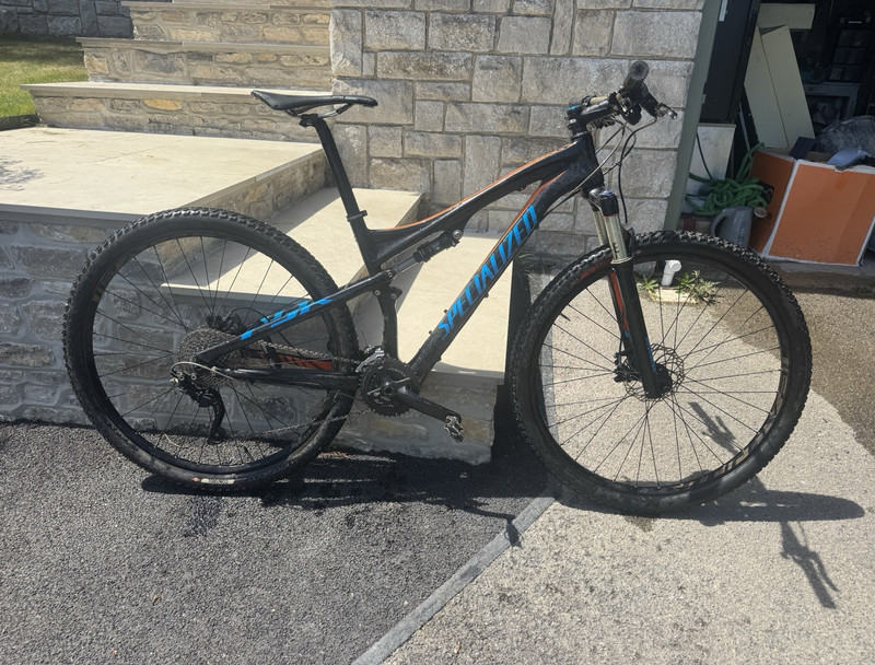 Specialized Epic FSR Carbon 29in Full Suspension MTB M, Hydraulic Disc, Black