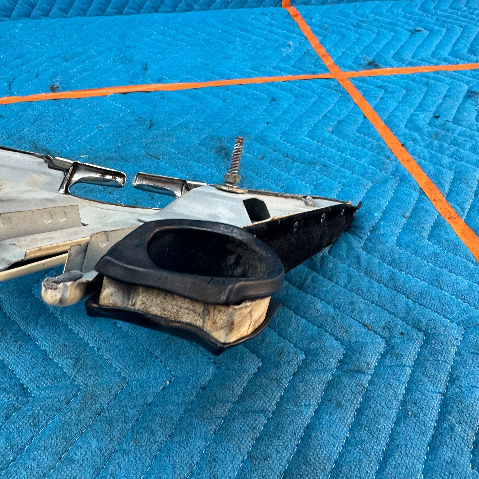 1989–1991 Chrysler Maserati TC left Interior Quarter Trim Ginger Tan OEM 46 K