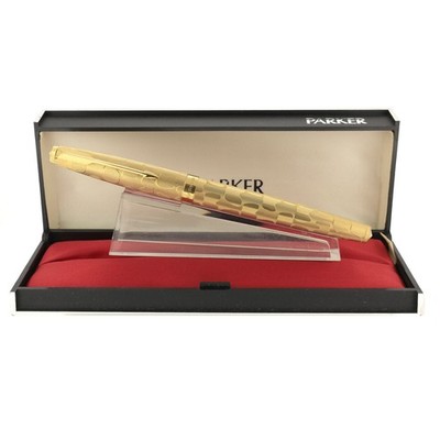 NEVER INKED 1976 PARKER 61 STRATUS CLOUD CONVERTER FILL 18K BB NIB FOUNTAIN PEN