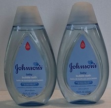 2-Johnson's Baby Bubble Bath for Gentle Baby Skin Care Paraben-Free 16.9 Fl. Oz