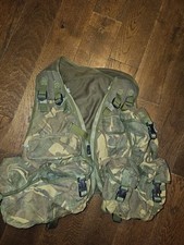 Genuine British army issue new DPM woodland cam tactical assault Ops vest.