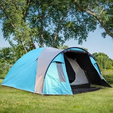3-4 Person Dome Tent Waterproof Camping Tent Lightweight Family trekking