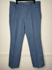 Roebucks Flex Jeans Mens 40x32 Blue Made In USA Vintage New With Tags NWT