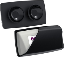 EZ Pass Holder with Super Strong Suction Cups 1pack Black Windshield.