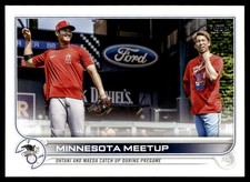 2022 Topps Minnesota Meetup Los Angeles Angels/Minnesota Twins #122