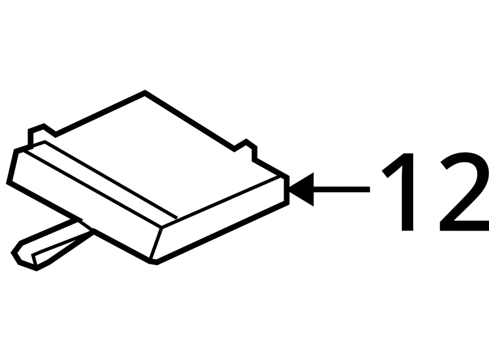 SOPORTE FORD - TAZA BL3Z1613562AA NUEVO OEM BL3Z1613562AA Foto 4 de 4
