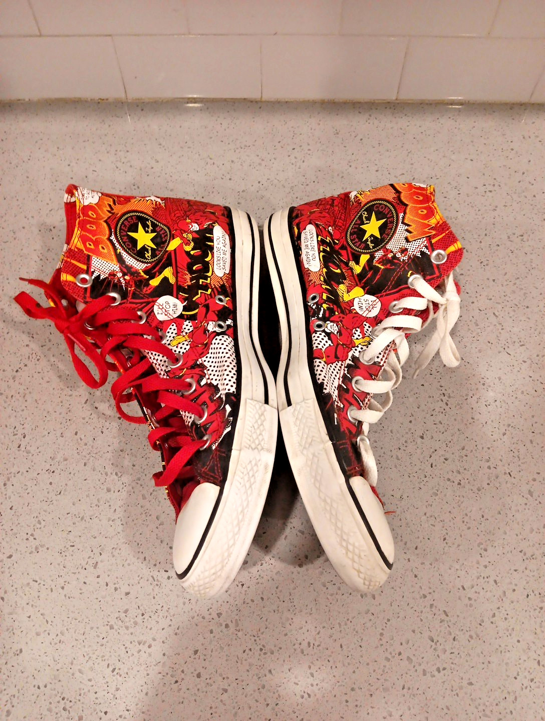 Converse All Star Chuck Taylor DC Comics The Flash Men’s Size 12 thumbnail 7