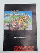 Super Mario Kart - Super Nintendo Instruction Manual Booklet