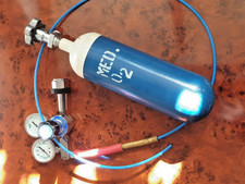 Amatur Sauerstoff Manometer Medizin Flasche Regler Gesundheit Medutek Western io