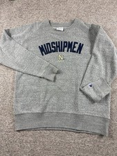 Midshipmen Sweatshirt Champion College Crewneck Stitched Mens XL